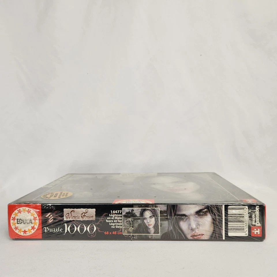 Sealed Educa Puzzle Victoria Frances "Tears on Ice" 14477 1000 pc Gothic Rare - Image 2 of 4