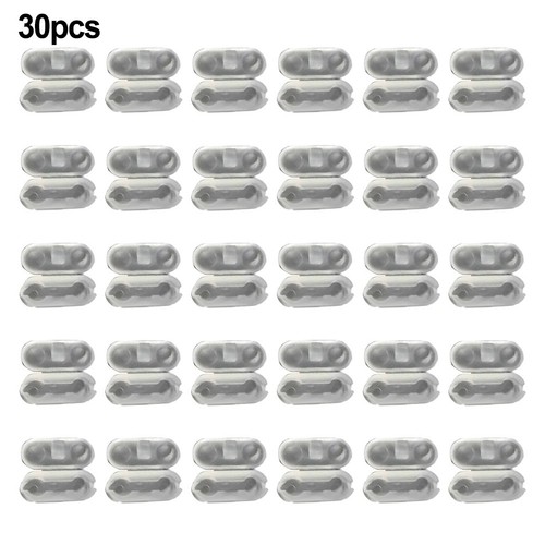 Transparent Bead Buckle Chain Connectors for Vertical Blinds Pack of 30 - Picture 4 of 26