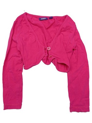 Mexx Mädchen Bolero Strickjacke Pink Gr. 98-104 Baumwolle