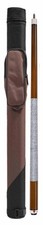 Package Set - Brown Pool Cue  1x1 Two Tone Case.