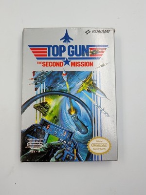 Top Gun: The Second Mission (Nintendo Entertainment System, 1990) NO MANUAL