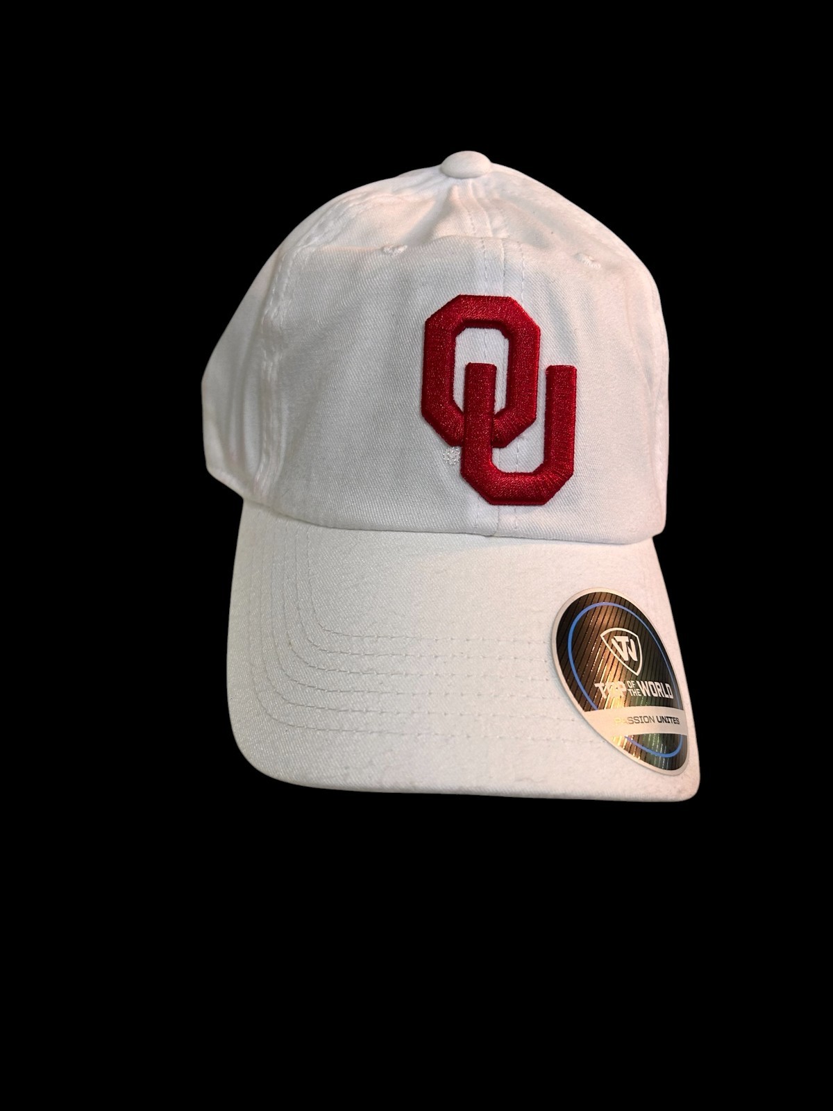 Oklahoma Sooners Top Of The World NCAA Hat Adjustable Strapback New