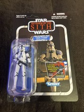 2010 Star Wars Vintage Collection VC60 Clone Trooper  501st Legion  Unpunched