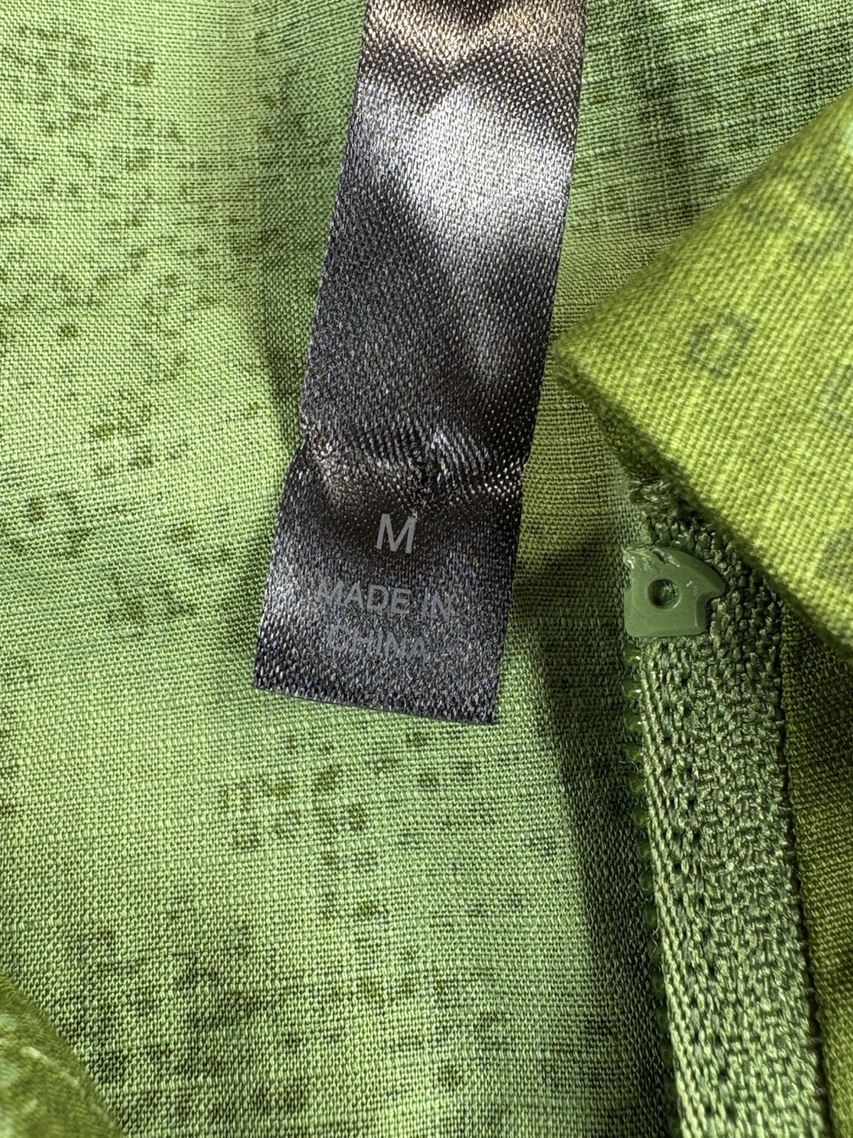 Fabletics Men’s Full-Zip Performance Jacket Green… - image 5