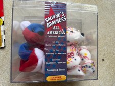 Salvino's Bammers MLB All American Collectors Edition Plush Set, 1998