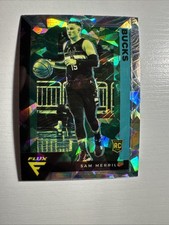 2020-21 Panini Flux - Rookies Sam Merrill #243 Cracked Ice Prizm (RC)