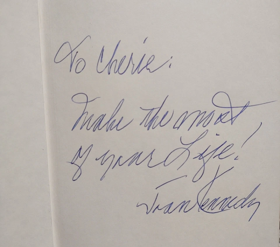 Vtg I don't want much from life I WANT MORE By Joan Kennedy RARE Signed Edition Foto 2 de 4