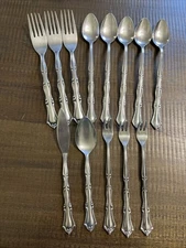 13 pc set NORTHLAND / ONEIDA Stainless Flatware COLONIAL MOOD Lot