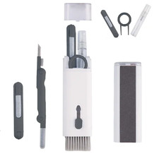 7-in-1 Computer Keyboard Cleaner Brush Kit and Earphone Cleaning Tool Set