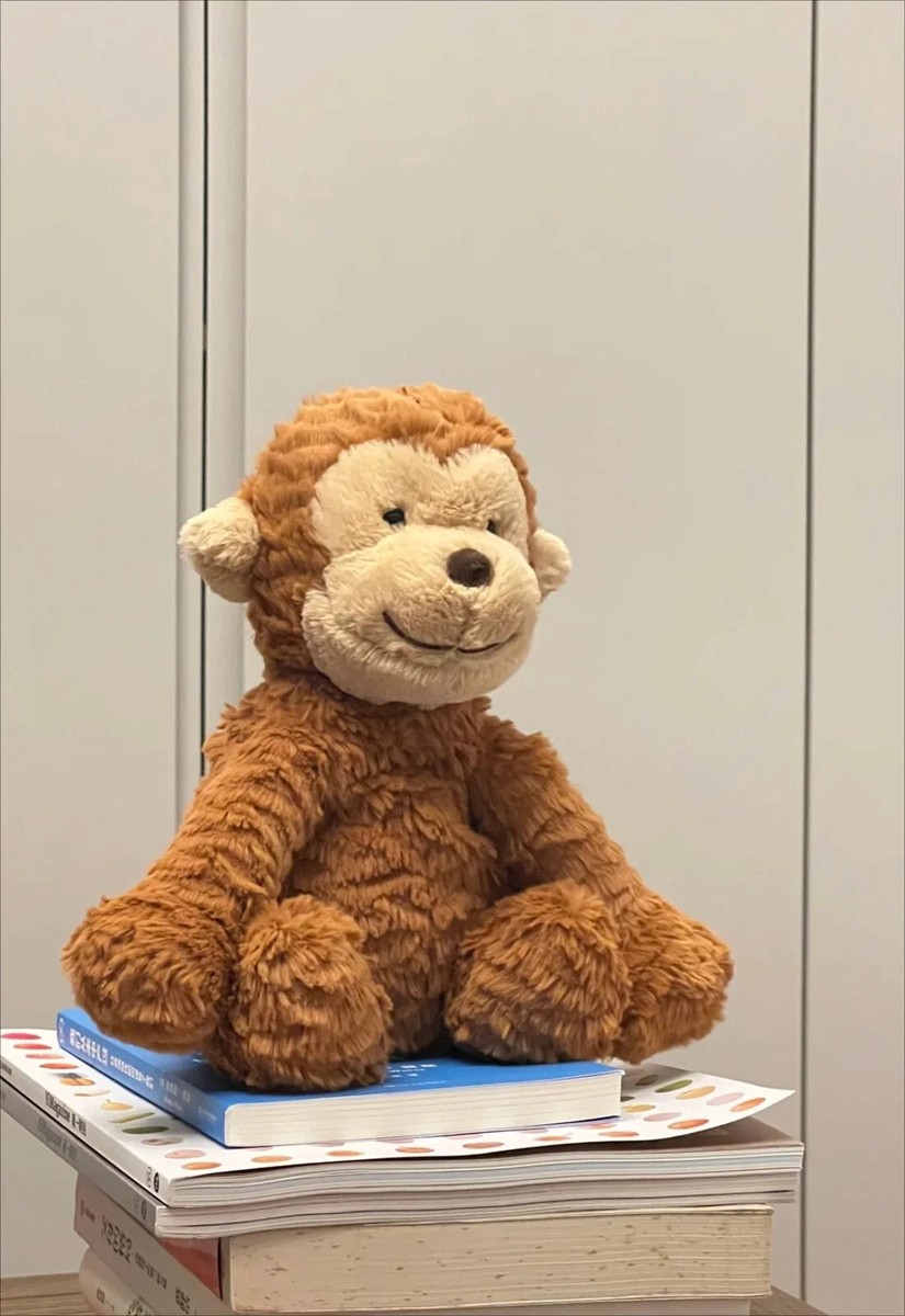 12 Iinches Jellycat Medium Fuddlewuddle Monkey Branded Soft Toy