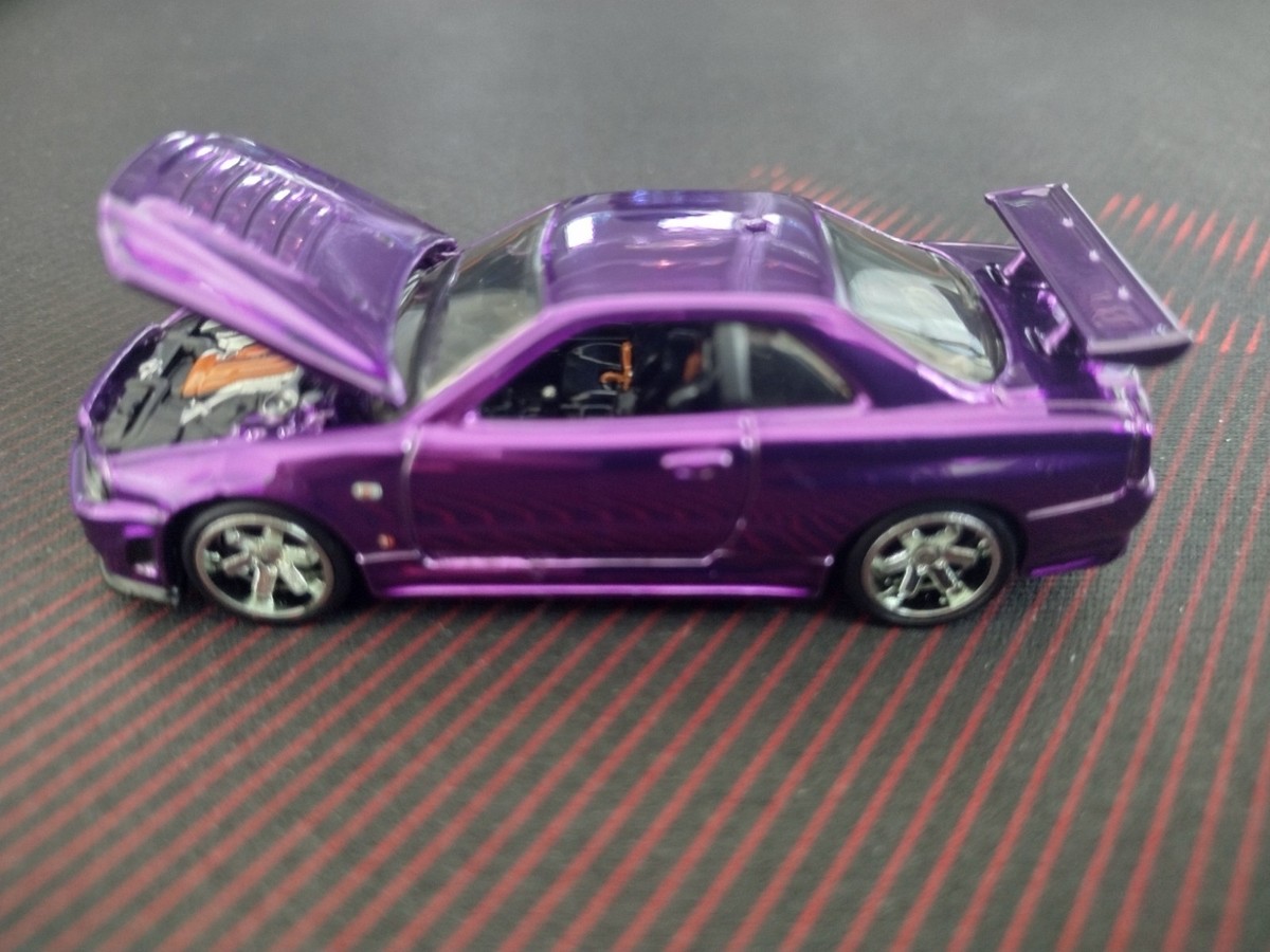 Hot Wheels 1:64 Skyline GT-R (BNR34) Diecast Vehicle for sale