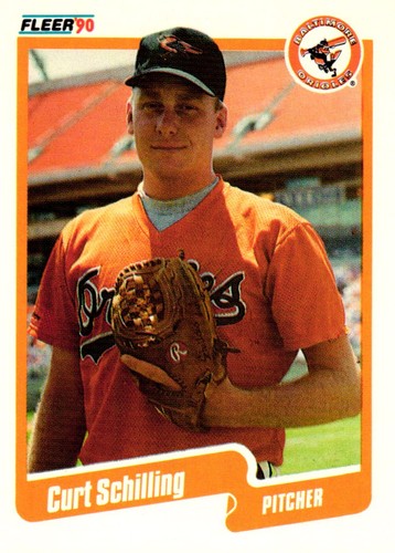 Curt Schilling #U-68 — 1990 Fleer Update baseball card