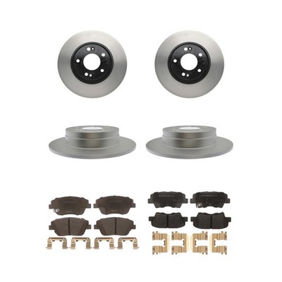ACDelco Disc Brake Pads and Rotors Kit Front Rear For 11-16 Hyundai Sonata Kia
