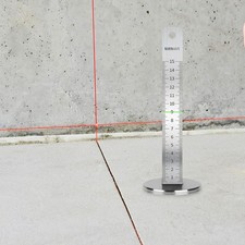 Ceiling Floor Tile Height Ruler Woodworking Tool Easy to Store Stainless Steel