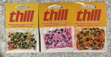 3 Packs 40 PK Thill Bobber Stops Colors As shown