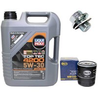 MotoröL Set 5W-30 5 Liter + ÖLfilter + Schraube FüR Lexus RX Toyota Camry Yaris