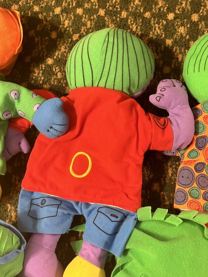 The Letter People Puppets Plush Learning Kids Lot Bundle Of 7 U J O B C The letter people puppets plush learning kids lot bundle of 7 u j o b c
