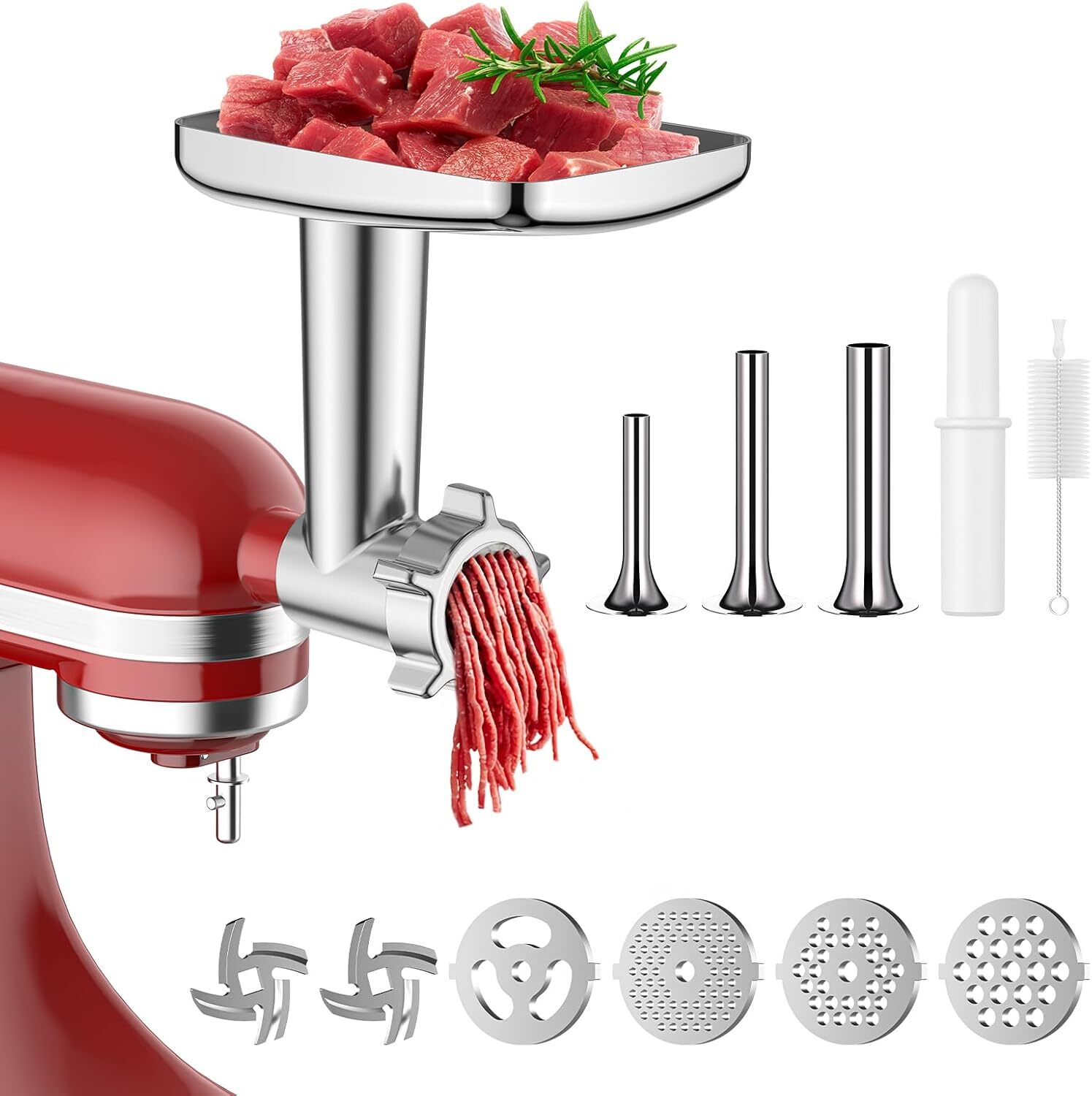 KitchenAid Stand Mixer Meat Grinder Attachment for Fresh Ground Meat  