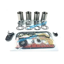 K25 Cylinder Liner Kit With Gasket Set Bearings For Nissan Engine