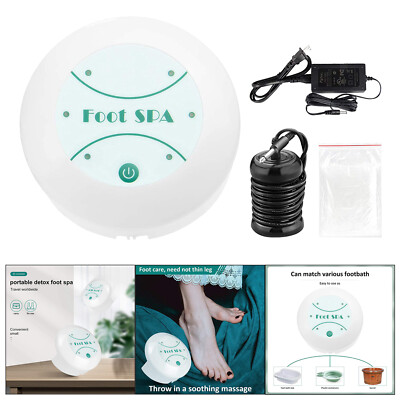Startseite Ionic Detox Foot Basin Bath Spa Cleanse Machine Refresh Kit
