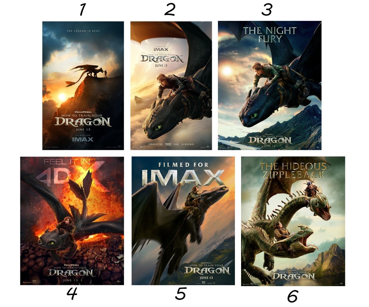 How to Train Your Dragon (2025) Movie Poster