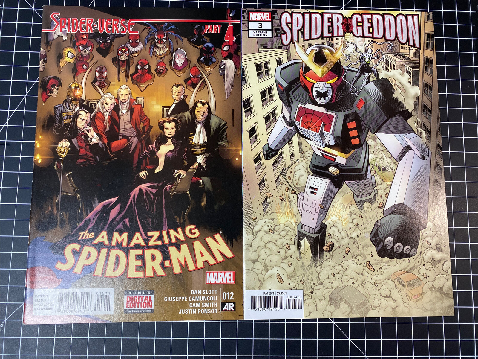 Amazing Spider-Man #12 / Spider-verse / 1st  Leopardon Spidergeddon 3 Variant