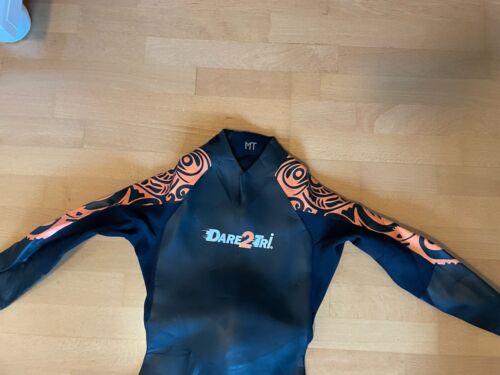 Dare2Tri To Swim Neoprenanzug schwarz orange Größe MT - Bild 3 von 6