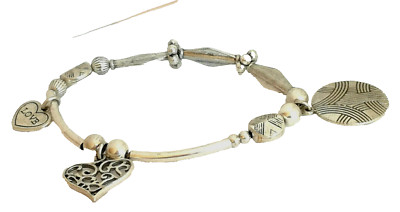 Lia Sophia Armband aus Metall-Elementen dehnbar
