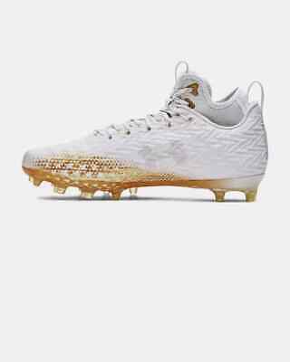 Size 10 - Under Armour Spotlight Clone 3.0 MC White Forest Size 10 - Under Armour Spotlight Clone 3.0 MC White Forest