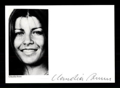 Claudia AmmOriginal Signiert # BC 114890
