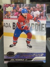 2023-24 UPPER DECK JOEL TEASDALE YOUNG GUNS YG ROOKIE RC MONTREAL CANADIENS