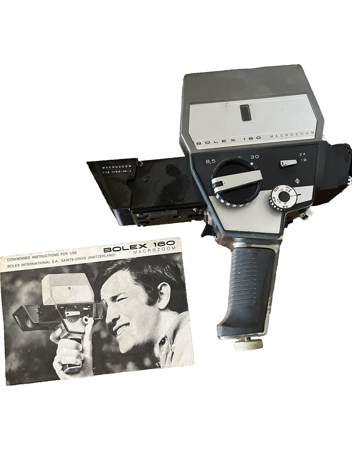 Las cámaras de película Vintage Bolex Super 8