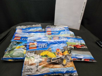 New Sealed LEGO City Mini Sets Lot of 7 - Ships in Outer Box 