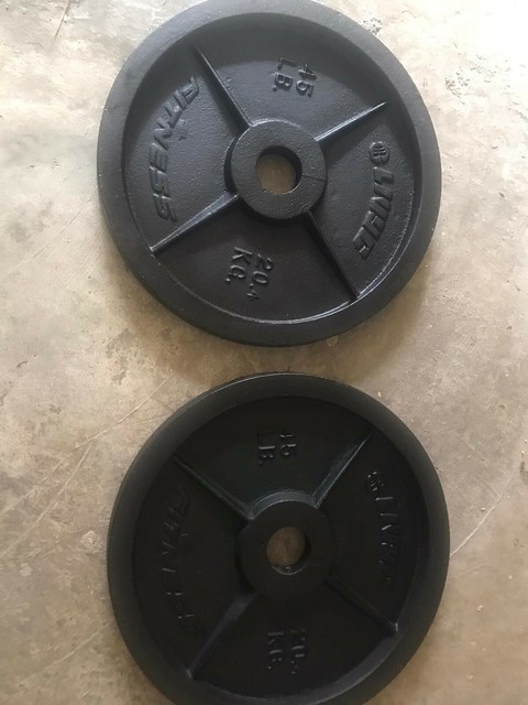 ethos 45lb plate