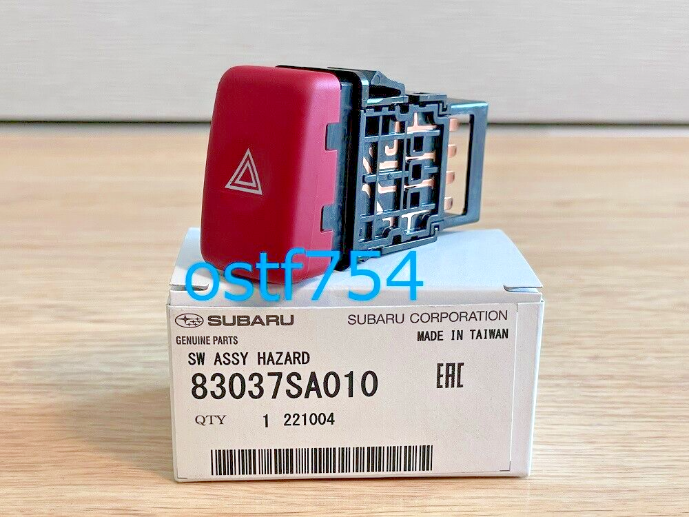 Subaru Genuine Forester STi SG5 SG9 SG9L 03-07 Red Hazard Switch