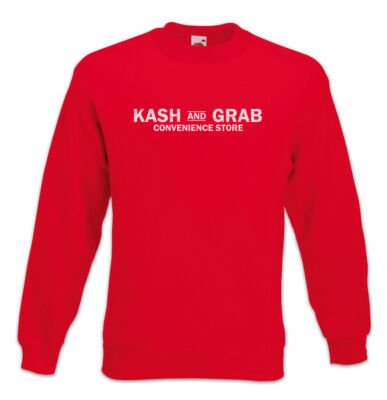 Kash And Grab Sweatshirt Pullover Ian Frank Gallagher Shameless Supermarkt Logo