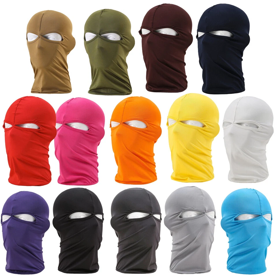 Halloween Full Face Mask Balaclava Breathable Scary Cosplay Mask for Men Women - Image 4 of 4