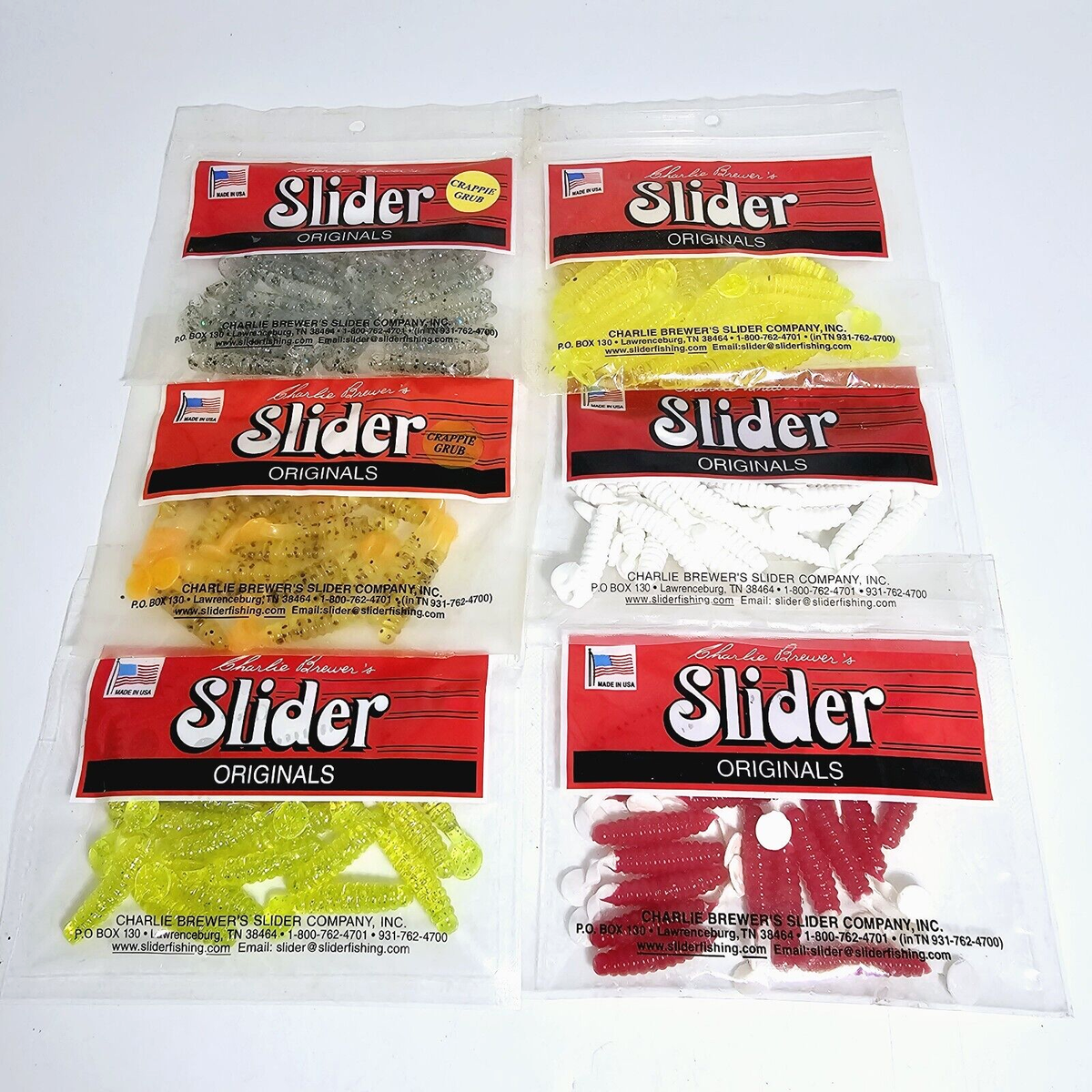 Charlie Brewer Slider 1 Inch Charlie Brewer 1.5 Inch Crappie Slider