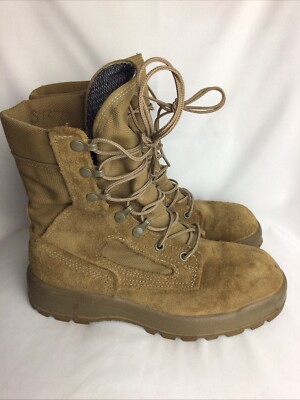 Belleville Tactical Military Flight Boots Gore Tex Air Force Tan 6.5 RF Womens