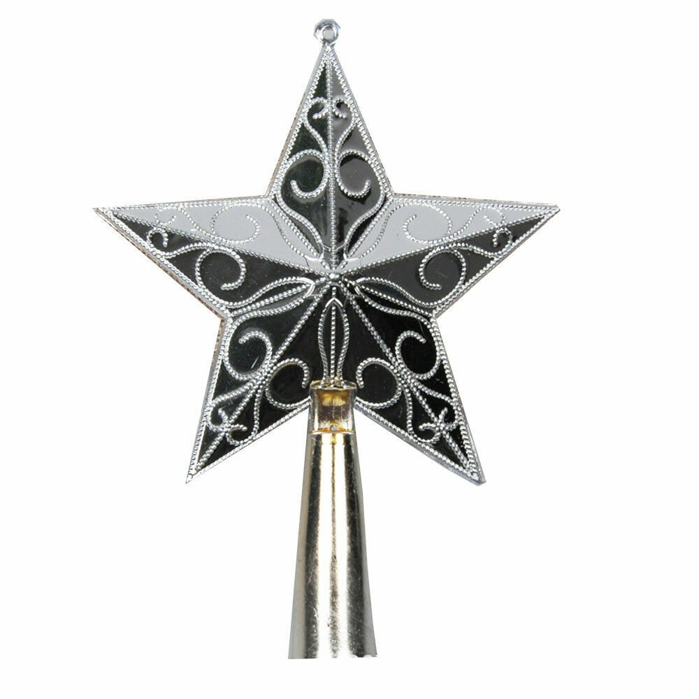 Christmas Tree Star Topper Ornament 13cm Curve Star Christmas Party