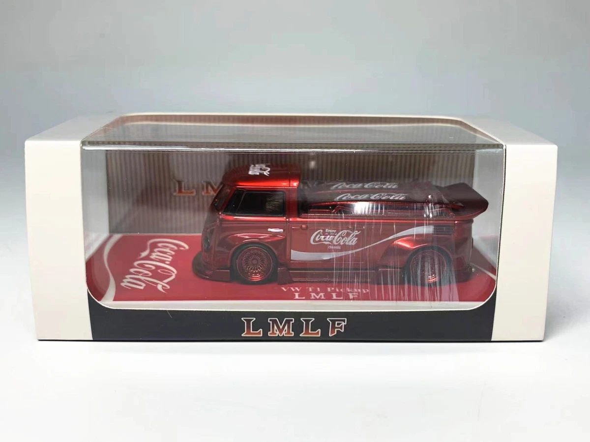 LMLF 1/64 Scale Volkswagen VW T1 RWB Pickup -Coca-Cola Diecast