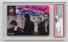 JOE STRUMMER Signed ROOKIE CARD 1991 Pro Set #156 HOF PSA/DNA Encapsulate 1 of 1