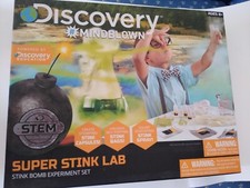 Discovery Mindblown Super Stink Lab Stink Bomb Experiment Set -- Brand New w2