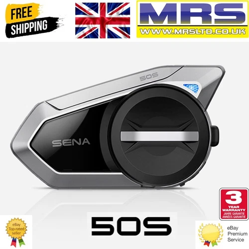 Sena 50S-10 Harman Kardon Mesh Intercom Kit - Single Helmet - 0813618