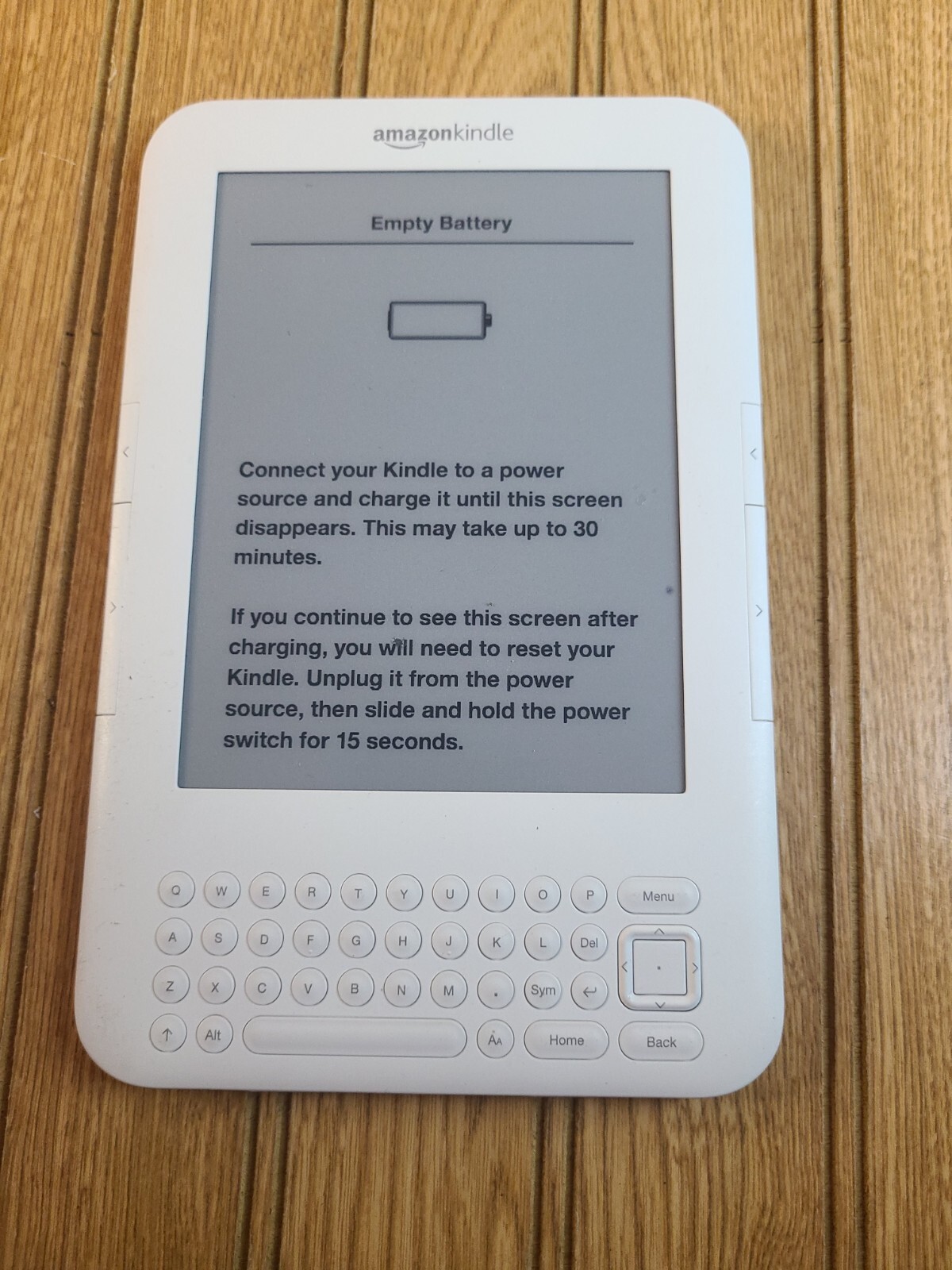 Amazon Kindle Paperwhite D00901 E-Reader for Parts or Repair-image