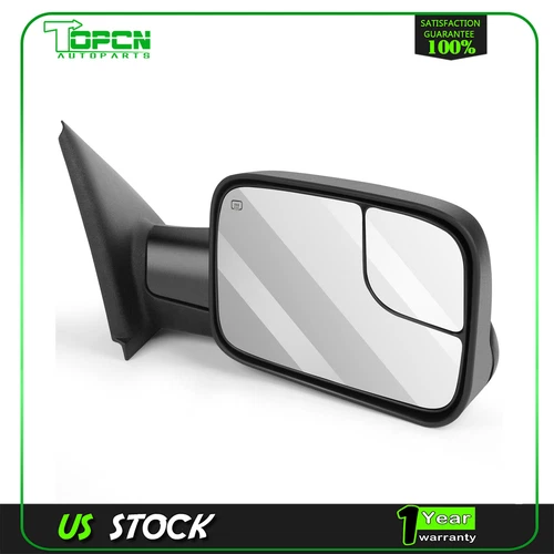 Power Heated Tow Mirror For 2002-2008 Dodge Ram 1500 2500 3500 Right Side View