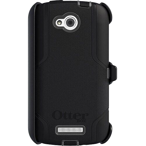 100% Genuine OtterBox Defender Case & Holster - Black For HTC ONE VX - Picture 1 of 6