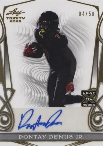 2023 Leaf Trinity Dontay Demus #BA-DDJ