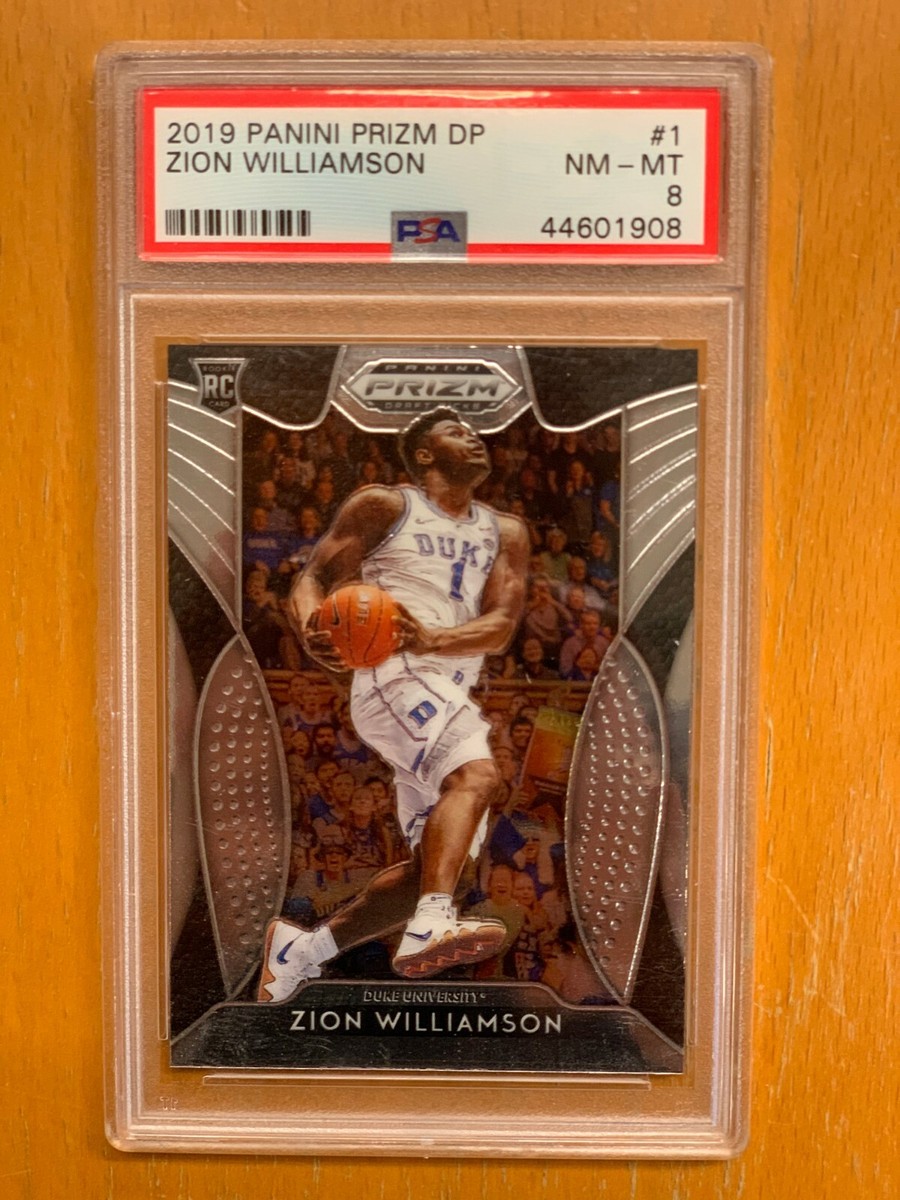 2019 PANINI PRIZM Draft Picks Zion Williamson #1 Pelicans RC
