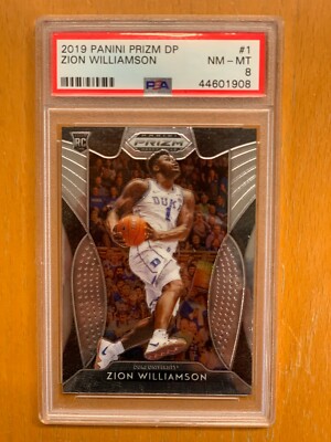 2019 PANINI PRIZM Draft Picks Zion Williamson #1 Pelicans RC
